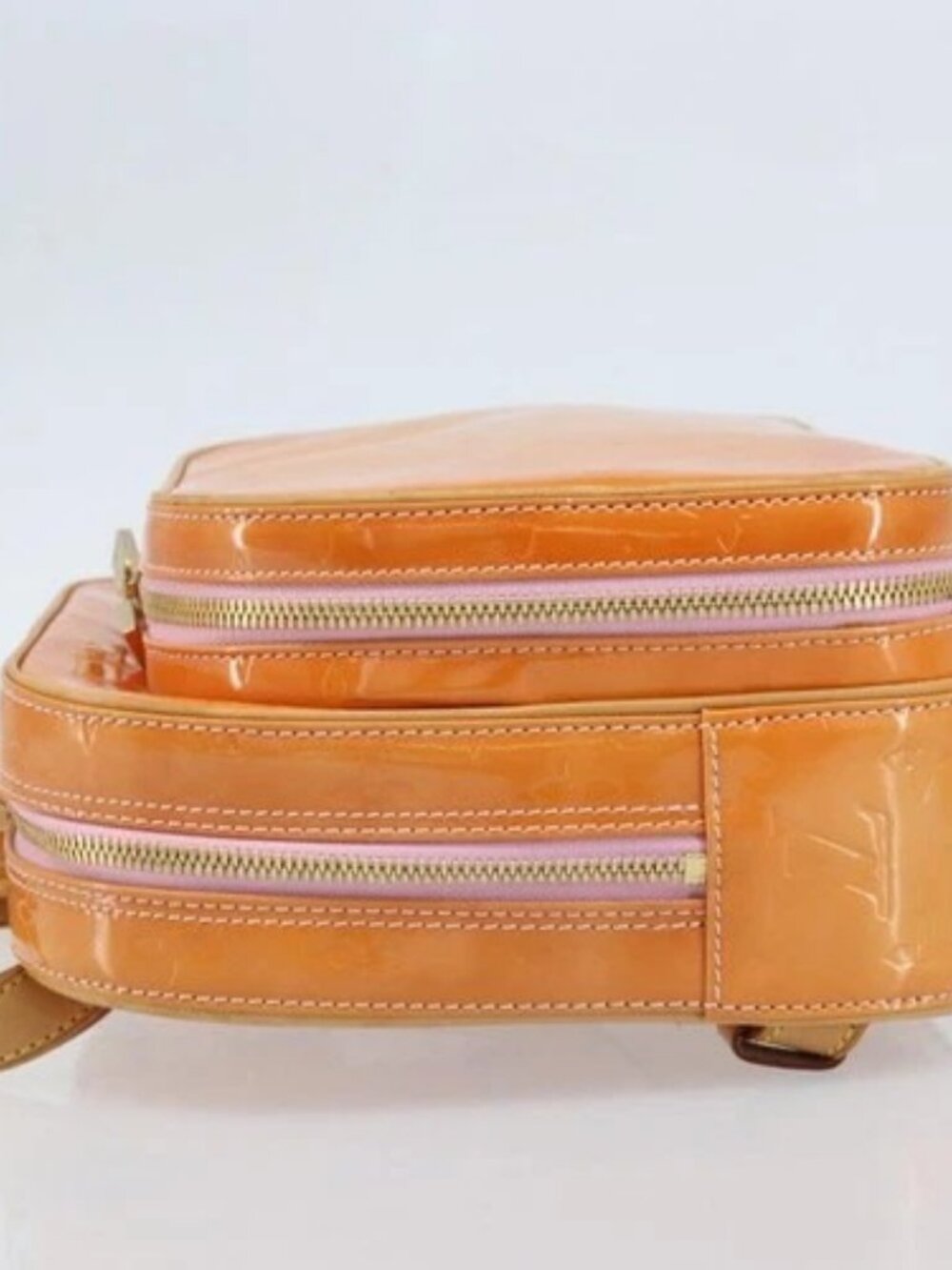 LOUIS VUITTON Vernis Marley Backpack Marshmallow Pink M91039 LV Auth BA11055 - Picture 4 of 14